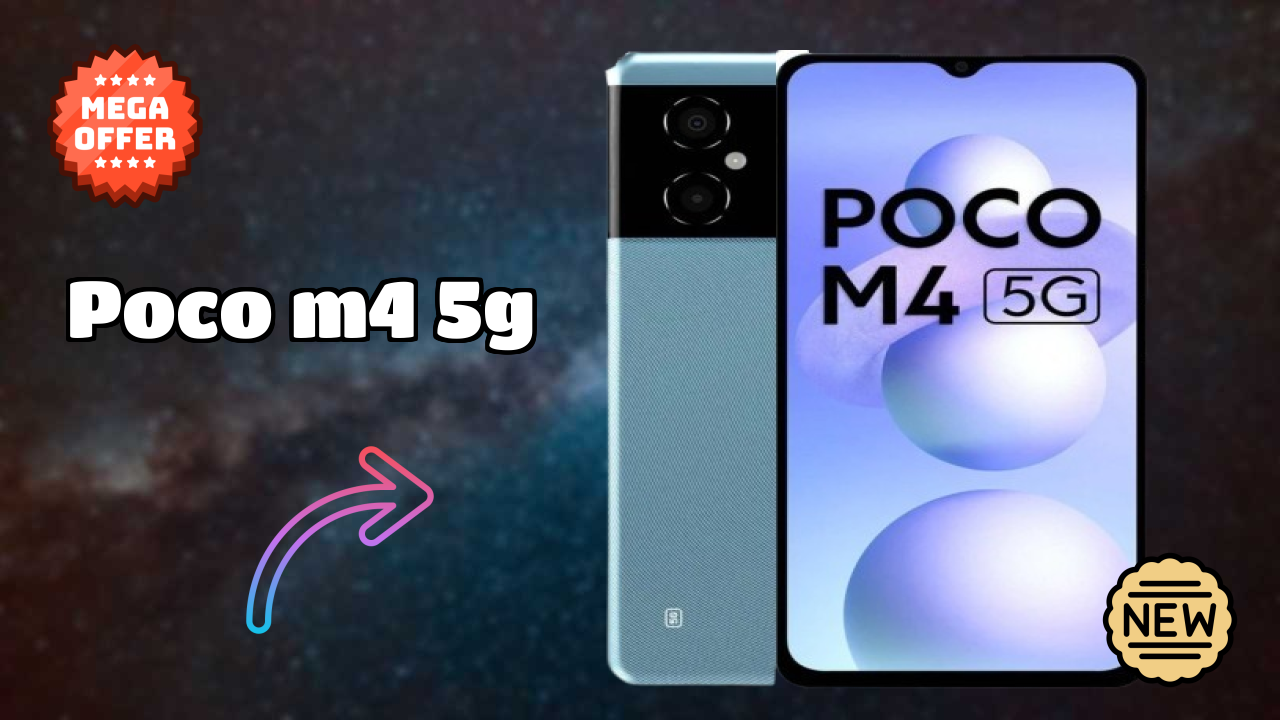 POCO M4 5G at ₹12,999 - Complete Specifications List