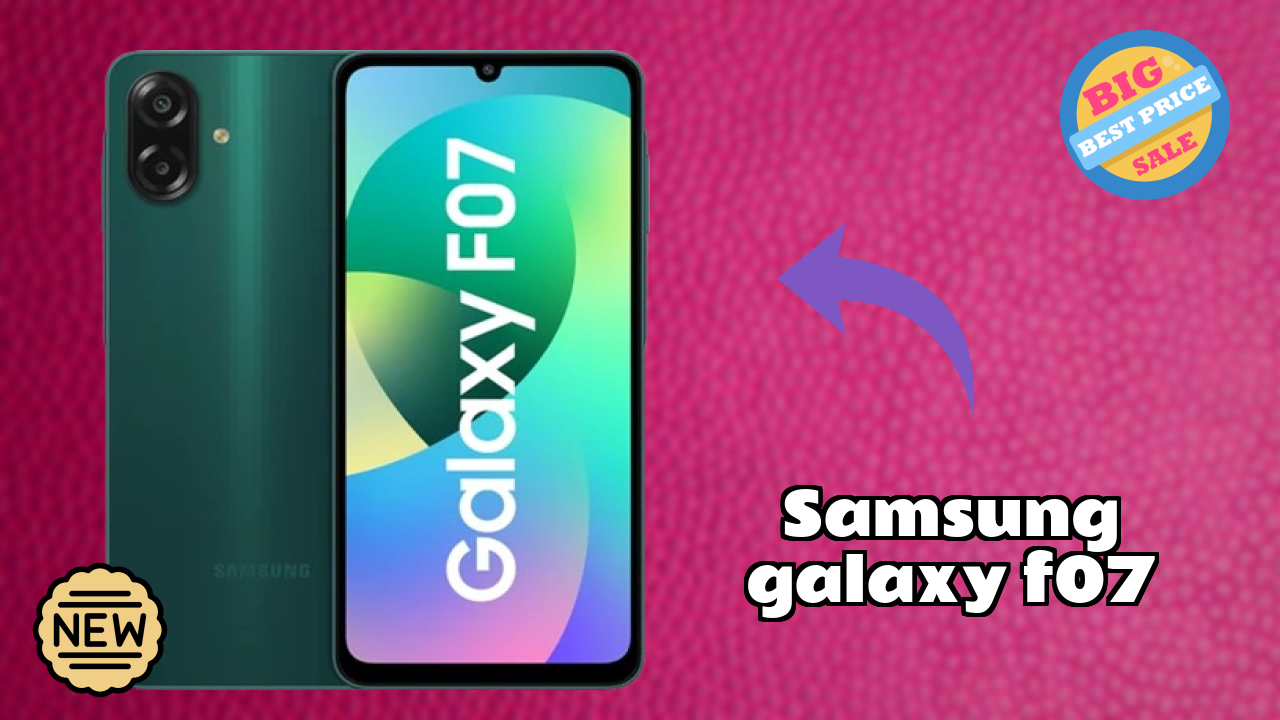 Samsung Galaxy F07 RAM Performance: 4 GB RAM Gaming Tested